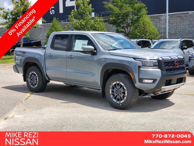 Boulder Gray Pearl 2026 Nissan Frontier Pickup Truck Four-Wheel Drive 9-Speed Automatic Overdrive