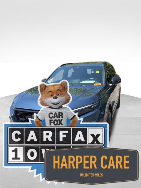 Blue 2025 Honda CR-V Hybrid Sport-L AWD SUV / Crossover All-Wheel Drive Continuously Variable Transmission