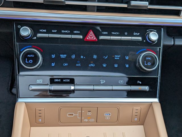 2027 Hyundai Santa Fe Hybrid Calligraphy White at Baytown Hyundai