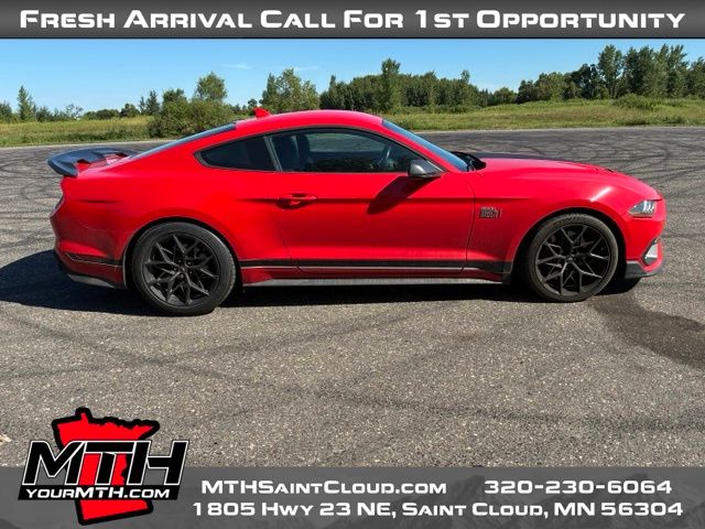 Race Red 2022 Ford Mustang Coupe Rear-Wheel Drive 6-Speed Manual