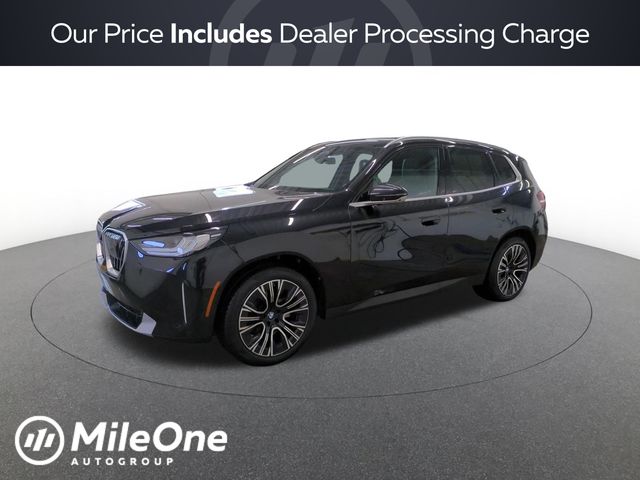 Black Sapphire Metallic 2025 BMW X3 SUV / Crossover All-Wheel Drive 8-Speed Automatic