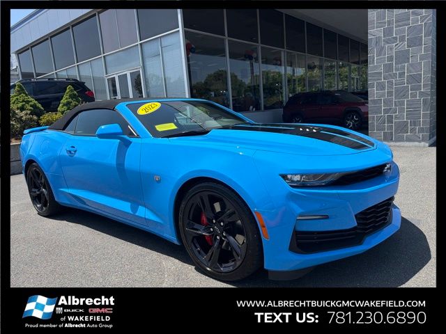 Rapid Blue 2023 Chevrolet Camaro Convertible Rear-Wheel Drive Automatic