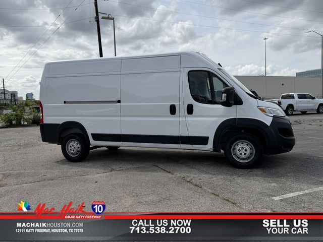 Bright White Clearcoat 2023 RAM ProMaster 2500 159 High Roof Cargo Van FWD Van Front-Wheel Drive 9-Speed Automatic