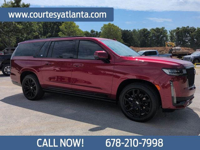 Radiant Red Tintcoat 2024 Cadillac Escalade ESV SUV / Crossover Four-Wheel Drive Automatic