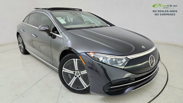 Graphite Gray Metallic 2023 Mercedes-Benz EQS 450+ RWD Sedan Rear-Wheel Drive 1-Speed Automatic