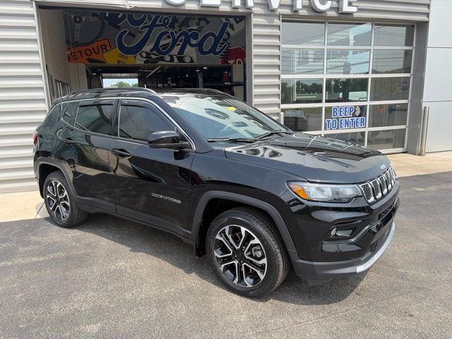 2023 Jeep Compass Limited Black at Audi Porsche Sewickley