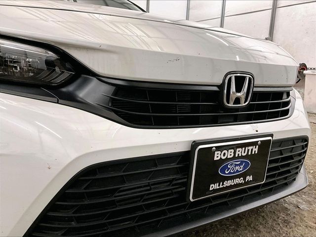2023 Honda Civic EX White at Bob Ruth Ford
