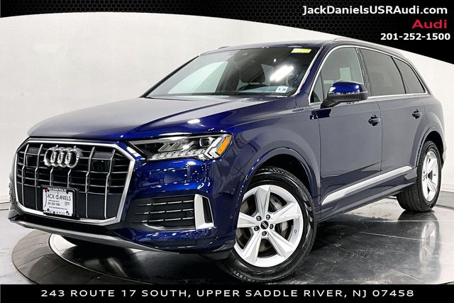 Navarra Blue Metallic 2023 Audi Q7 SUV / Crossover All-Wheel Drive 8-Speed Automatic