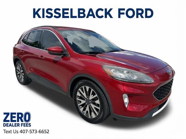 Rapid Red Metallic Tinted Clearcoat 2020 Ford Escape Hybrid SUV / Crossover Front-Wheel Drive Continuously Variable Transmission