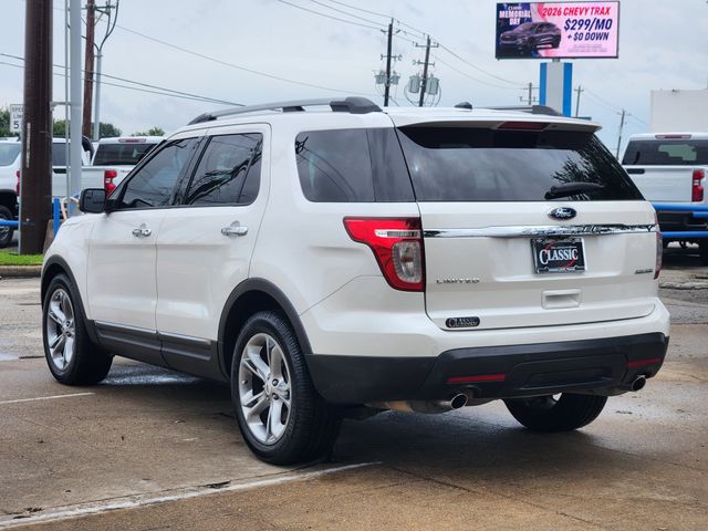 2013 Ford Explorer Limited White at Emmons Autoplex