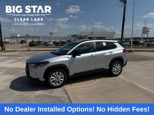 2025 Toyota Corolla Cross LE Silver at Monument Chevrolet