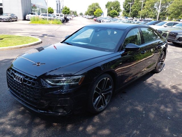 Black 2026 Audi A8 Sedan All-Wheel Drive 8-Speed Automatic