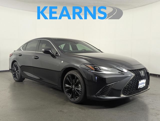 Black 2024 Lexus ES Sedan Front-Wheel Drive 8-Speed Automatic