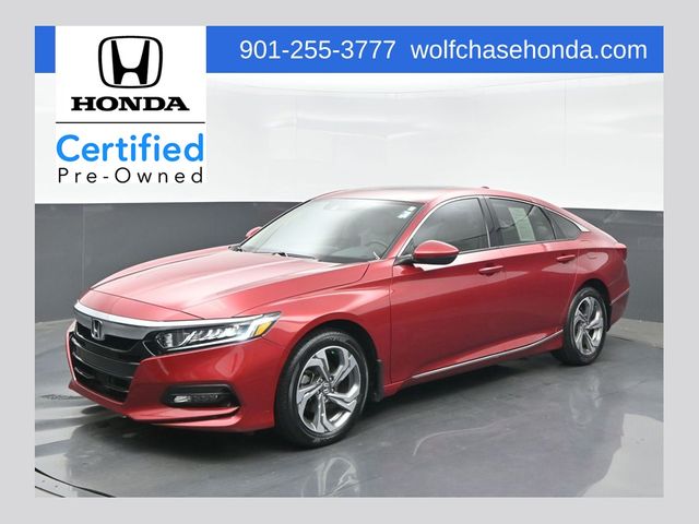 Radiant Red Metallic 2020 Honda Accord Sedan Front-Wheel Drive Continuously Variable Transmission