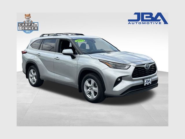 Celestial Silver Metallic 2023 Toyota Highlander Hybrid SUV / Crossover All-Wheel Drive Continuously Variable Transmission