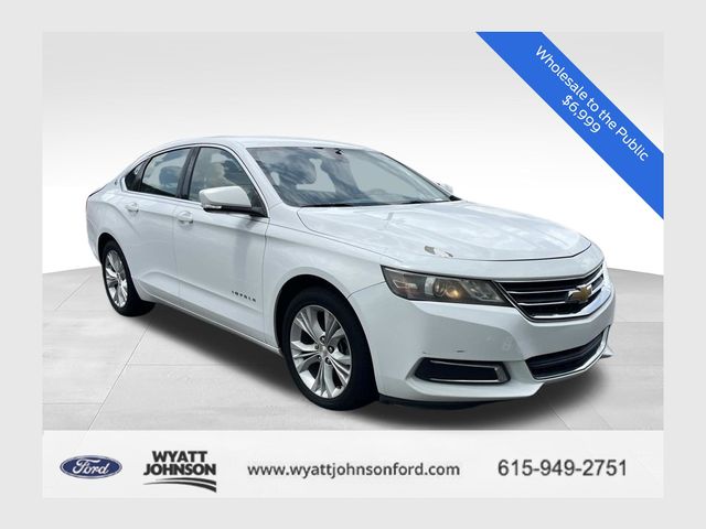 Summit White 2014 Chevrolet Impala Sedan Front-Wheel Drive 6-Speed Automatic Overdrive