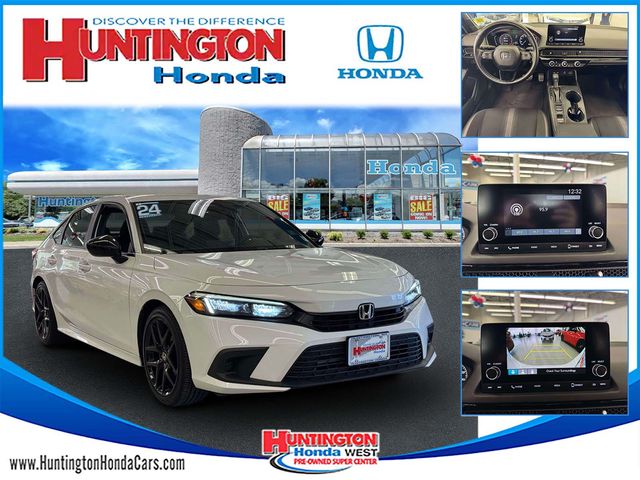 used 2024 Honda Civic car, priced at $22,970