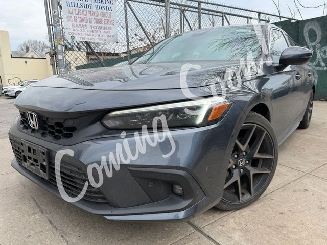 Meteorite Gray Metallic 2024 Honda Civic Hatchback Sport Touring FWD Hatchback Front-Wheel Drive Continuously Variable Transmission