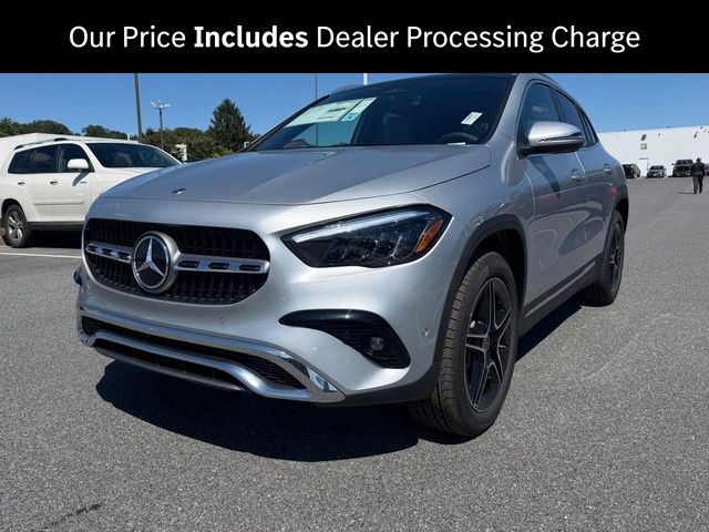 Silver 2026 Mercedes-Benz GLA SUV / Crossover All-Wheel Drive 8-Speed Dual Clutch