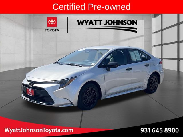 Classic Silver Metallic 2024 Toyota Corolla Sedan Front-Wheel Drive Continuously Variable Transmission