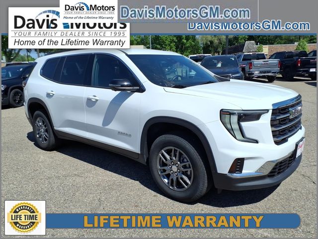Summit White 2025 GMC Acadia Elevation AWD SUV / Crossover Four-Wheel Drive 8-Speed Automatic