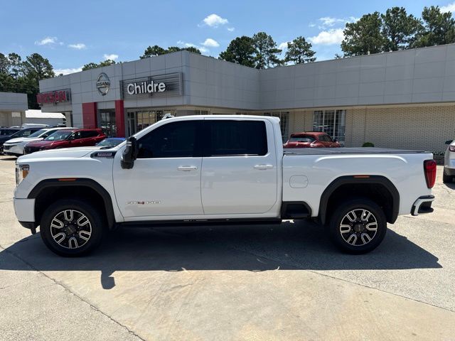 Summit White 2023 GMC Sierra 2500HD Pickup Truck Four-Wheel Drive Automatic