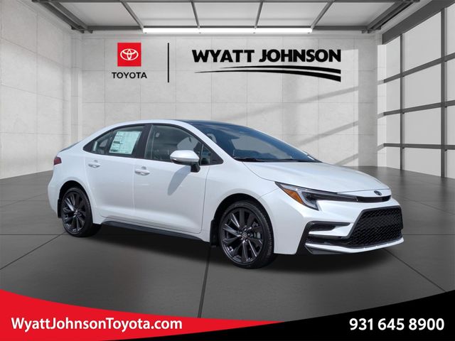 Midnight Black Metallic 2026 Toyota Corolla Sedan Front-Wheel Drive Continuously Variable Transmission