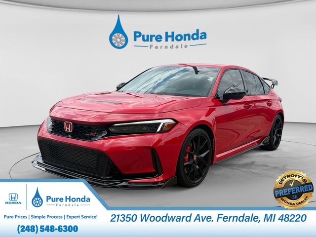Rallye Red 2023 Honda Civic Type R Hatchback Front-Wheel Drive 6-Speed Manual