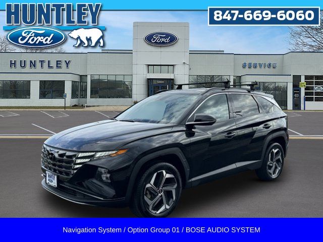 Phantom Black 2023 Hyundai Tucson SUV / Crossover All-Wheel Drive 8-Speed Automatic
