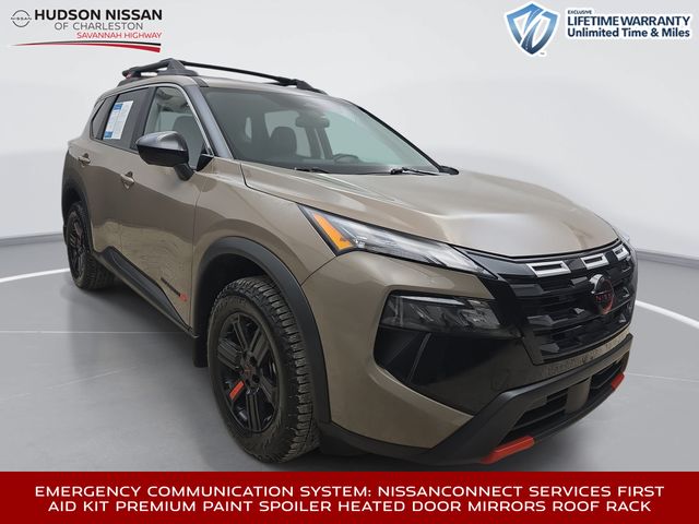 Baja Storm Metallic 2025 Nissan Rogue SUV / Crossover All-Wheel Drive Continuously Variable Transmission