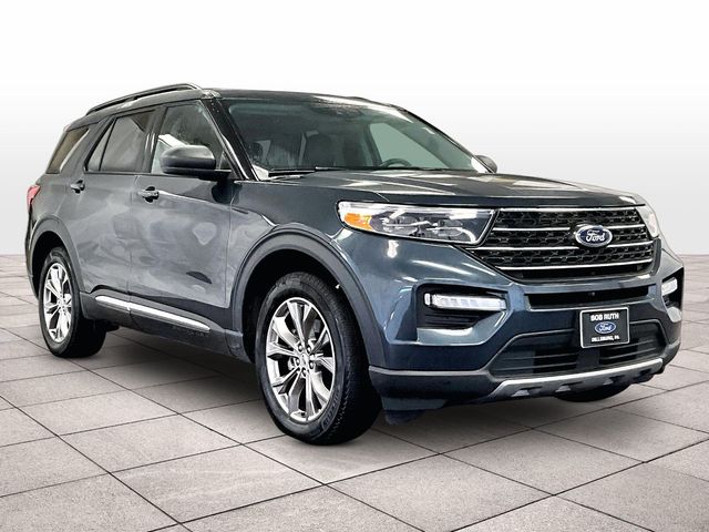 2022 Ford Explorer XLT Blue at South Hills CDJR