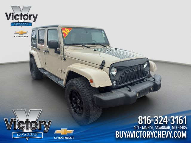2016 Jeep Wrangler Unlimited Sahara 4WD