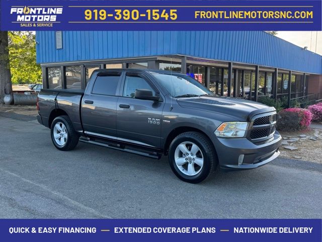 Gray (Granite Crystal Metallic Clearcoat) 2015 RAM 1500 Express Crew Cab RWD Pickup Truck 4X2 8-Speed Automatic