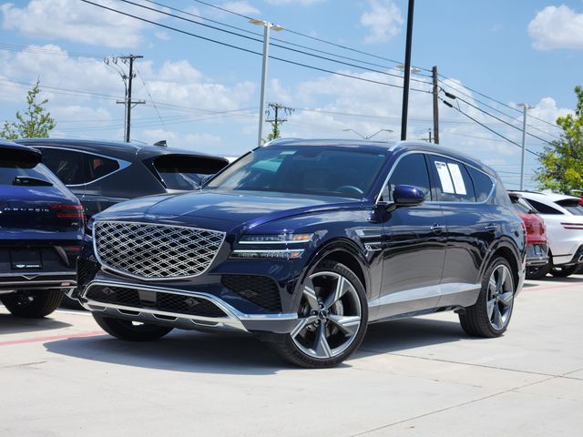 Capri Blue 2025 Genesis GV80 SUV / Crossover All-Wheel Drive 8-Speed Automatic