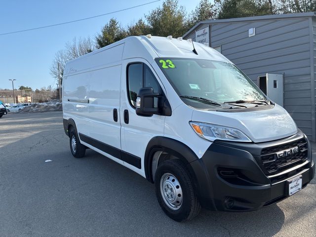 Bright White Clearcoat 2023 RAM ProMaster 2500 159 High Roof Cargo Van FWD Van Front-Wheel Drive 9-Speed Automatic