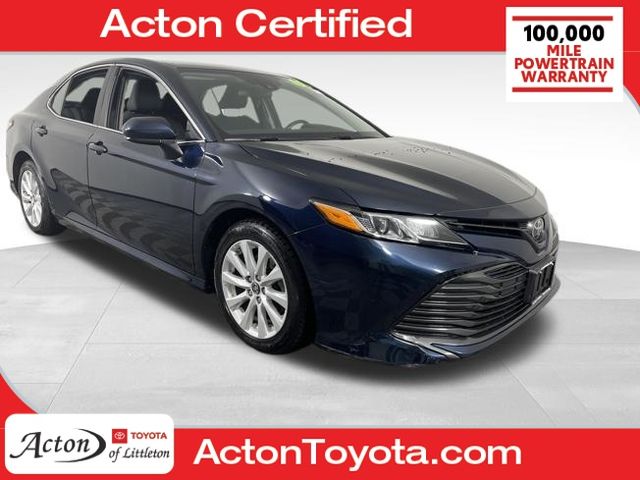Teal (Galactic Aqua Mica) 2019 Toyota Camry LE FWD Sedan Front-Wheel Drive 8-Speed Automatic