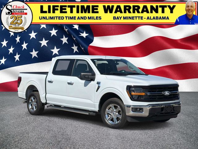 White Metallic 2025 Ford F-150 Pickup Truck 4X2 Automatic