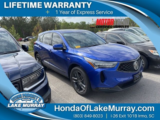 Fathom Blue Pearl 2024 Acura RDX SH-AWD with A-Spec Package SUV / Crossover All-Wheel Drive Automatic