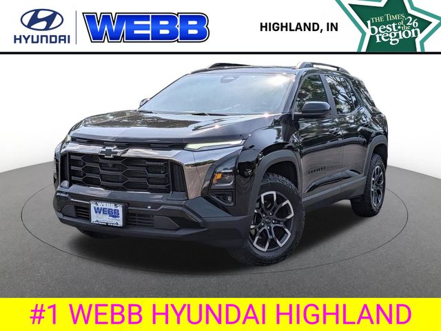 Mosaic Black Metallic 2025 Chevrolet Equinox SUV / Crossover Front-Wheel Drive Continuously Variable Transmission