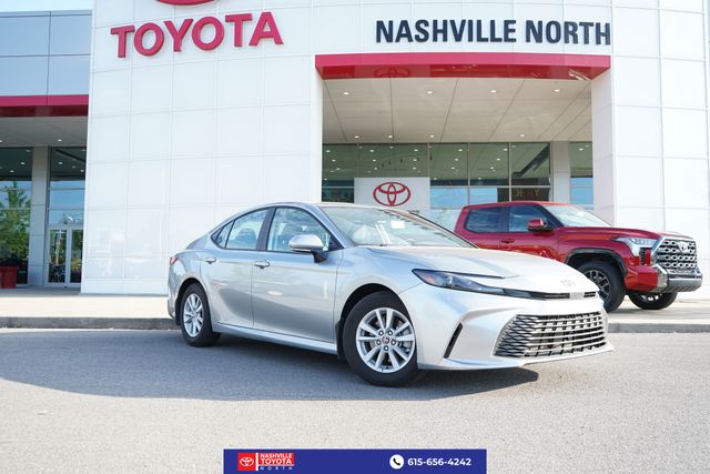 Celestial Silver Metallic 2026 Toyota Camry LE FWD Sedan Front-Wheel Drive Continuously Variable Transmission