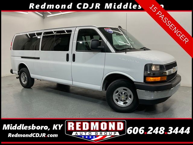 Summit White 2024 Chevrolet Express Van Rear-Wheel Drive 8-Speed Automatic Overdrive