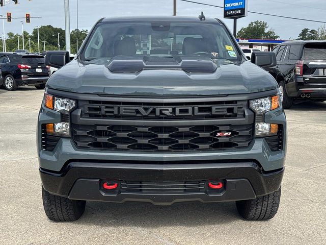 2026 Chevrolet Silverado 1500 Custom Trail Boss Gray at Supreme Chevrolet of Gonzales