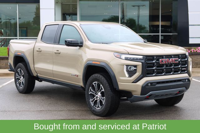 Desert Sand Metallic 2024 GMC Canyon Pickup Truck Four-Wheel Drive 8-Speed Automatic