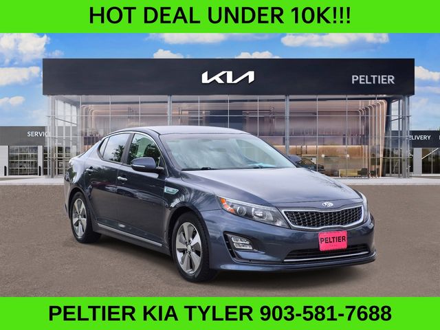Smokey Blue Metallic 2014 Kia Optima Hybrid EX Sedan Front-Wheel Drive 6-Speed Automatic