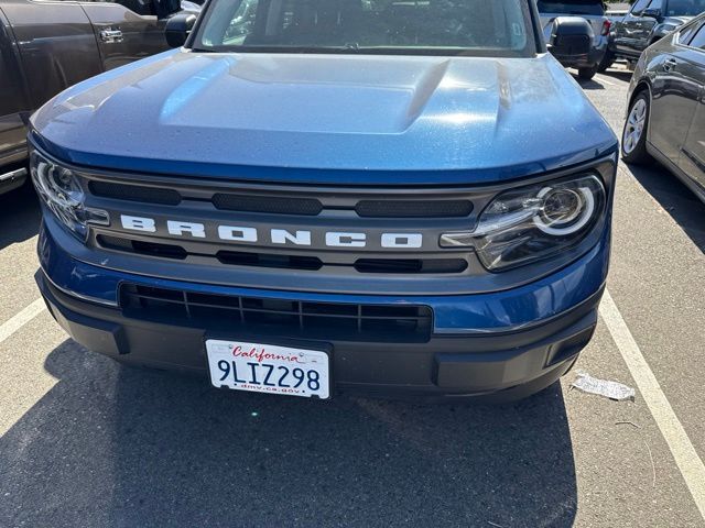 Blue Metallic 2024 Ford Bronco Sport SUV / Crossover All-Wheel Drive 8-Speed Automatic