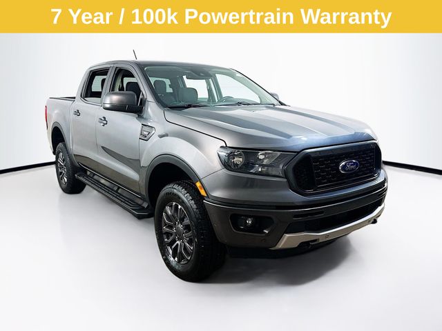Gray Metallic 2022 Ford Ranger XLT SuperCrew 4WD Pickup Truck Four-Wheel Drive Automatic