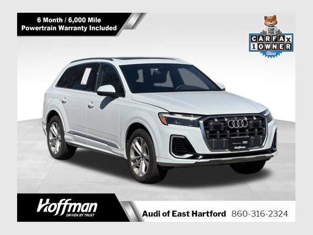 Glacier White 2025 Audi Q7 quattro Premium Plus 55 TFSI SUV / Crossover All-Wheel Drive 8-Speed Automatic