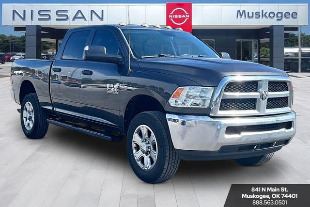 Gray (Granite Crystal Metallic Clearcoat) 2017 RAM 2500 Tradesman Crew Cab 4WD Pickup Truck Four-Wheel Drive 6-Speed Automatic