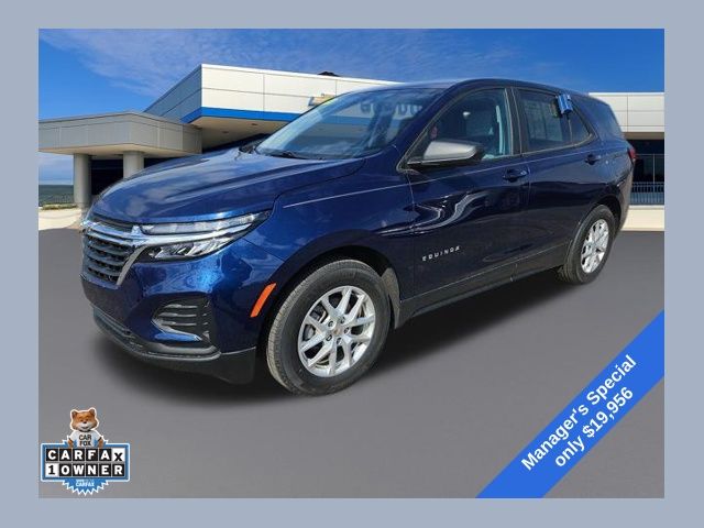 Blue Glow Metallic 2023 Chevrolet Equinox LS FWD with 1LS SUV / Crossover Front-Wheel Drive 6-Speed Automatic Overdrive