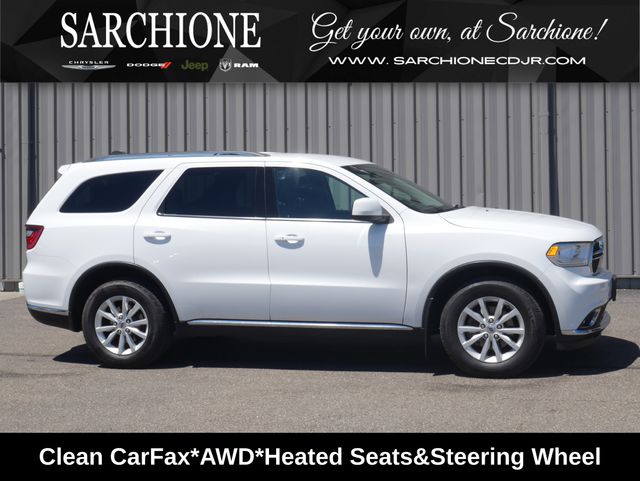 White Knuckle Clearcoat 2019 Dodge Durango SUV / Crossover All-Wheel Drive 8-Speed Automatic